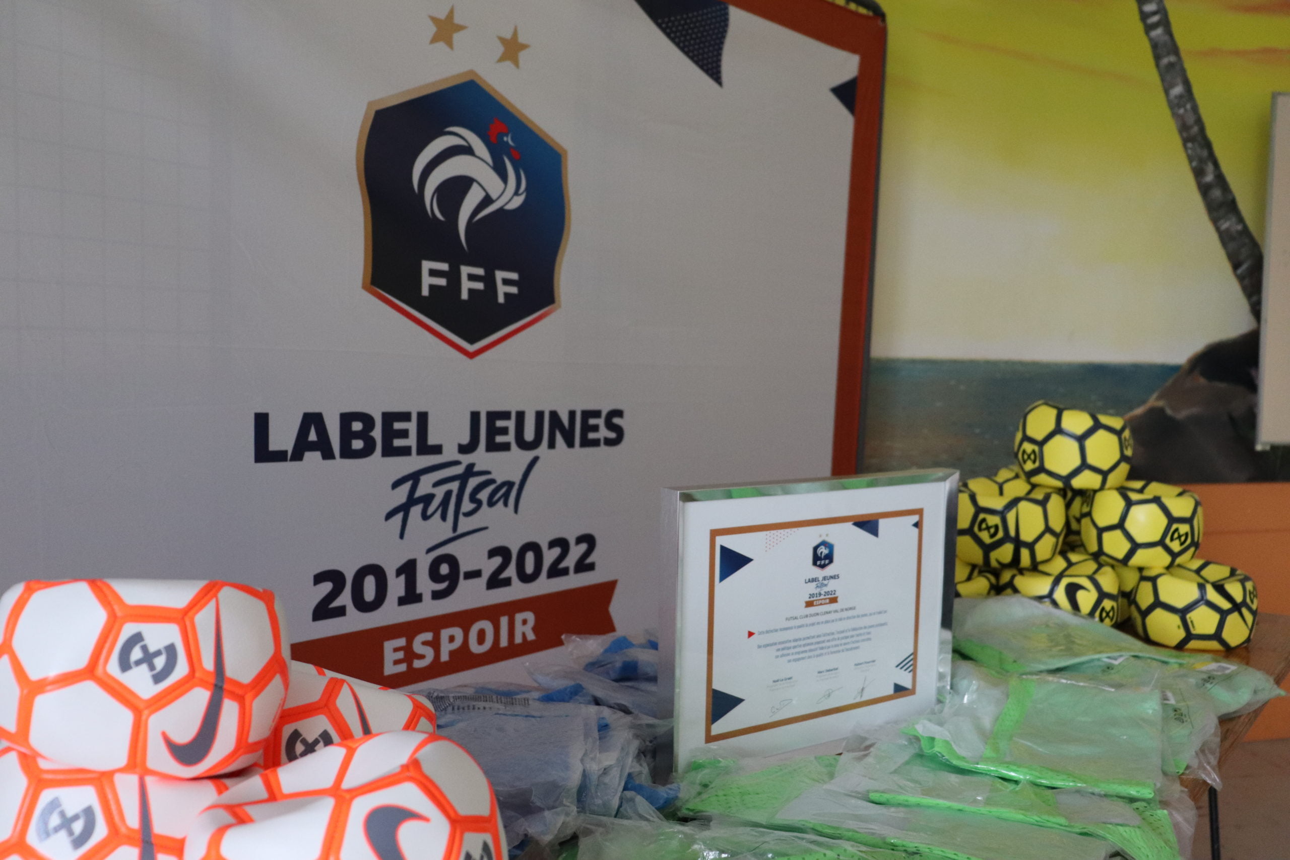 Remise Label Jeunes FUTSAL 02/2020